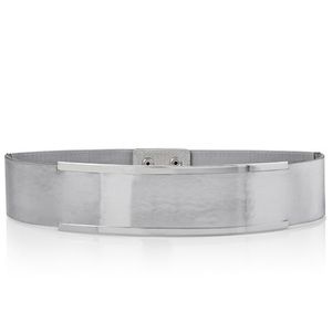 White House Black Market Silver Belt